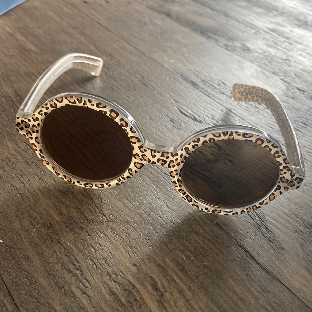 🌞STUDEBAKER leopard round frame prescription sunglasses